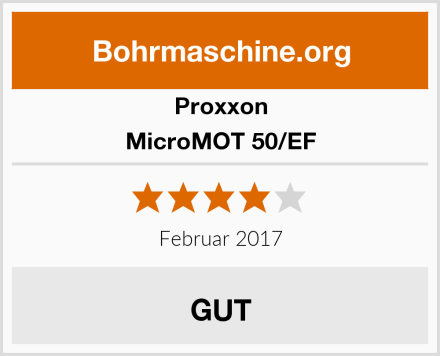 Proxxon MicroMOT 50/EF Test