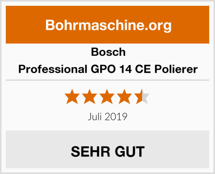 Bosch Professional GPO 14 CE Polierer Test