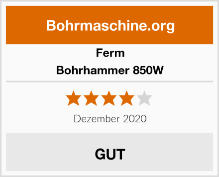 Ferm Bohrhammer 850W Test