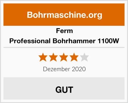Ferm Professional Bohrhammer 1100W Test
