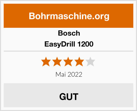 Bosch EasyDrill 1200 Test