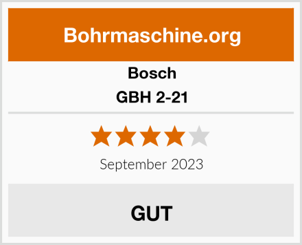 Bosch GBH 2-21 Test