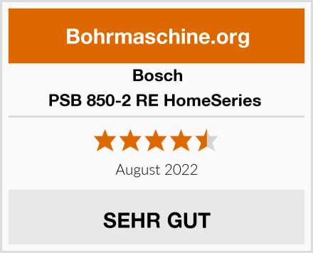 Bosch PSB 850-2 RE HomeSeries  Test