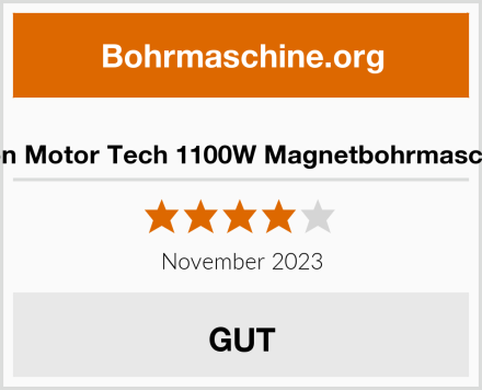  Orion Motor Tech 1100W Magnetbohrmaschine Test